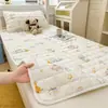 Sábana de cama individual de algodón puro para dormitorio estudiantil, 100% algodón, modelo nuevo 2026, protector de colchón de 90x190cm