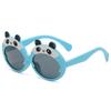 Gafas de sol polarizadas para niños de dibujos animados, de silicona suave, lindas, para niños y niñas, gafas de panda, gafas de sol con protección UV