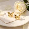 Aretes Metálicos Texturizados Retro Personalizados con Varios Estilos a Elegir, Estilo Ligero y Maduro, Aretes Sencillos para el Día a Día al por Mayor