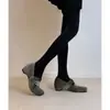 Zapatos Mary Jane Cuadrados Elegantes Retro con Cordones para Mujer 2026 Nueva Tendencia de Moda Zapatos de tacón bajo que aumentan la altura con un aspecto elegante