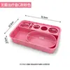 Bandeja de tratamiento estéril, bandeja médica quirúrgica, cuidado y almacenamiento en sala de infusión, desinfección, caja dispensadora de solución de yodo de plástico, bandeja para apósitos