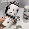Taza Termo Gardenia para Niñas, Gran Capacidad, Alto Valor Estético, Acero Inoxidable Portátil 316 Nuevo Modelo Botella de Agua para Estudiantes
