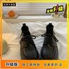 Sapatos de Couro Pequenos Retrô Estilo Britânico de Sola Grossa para Mulheres 2022 Outono e Inverno Novo Versátil Preppy Estilo Japonês jk com Saia Sapatilhas