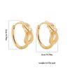 Aretes de Amor Europeos y Americanos Circonita Amor Lazo Aretes Redondos Aretes de Lujo Ligero Aretes con Sentido de Diseño de Nicho