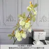 Orquídeas Artificiales de Alta Calidad con 9 Cabezas, Phalaenopsis, para Boda, Hotel y Decoración del Hogar, Arreglo Floral Suave Phalaenopsis