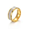 Anillos Populares Europeos y Americanos para Parejas de Amazon, Anillos Giratorios de Acero de Titanio para Aliviar el Estrés, Venta al por Mayor de Fábrica de Joyería