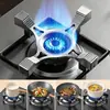 Suporte antiderrapante de ferro fundido para fogões a gás, suporte antiderrapante auxiliar doméstico, suporte universal para fogões a gás natural e cooktops