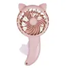 Ventilador de mão portátil de pressão manual mini de bolso portátil ventilador manual de pressão ventilador de verão frio com impressão de LOGO