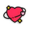 Stickers de Refrigerador de Amor Creativo Personalizados Muebles Cocina DIY Stickers Decorativos Personalizados Dibujos Animados Pegamento Suave Stickers Magnéticos Decoración