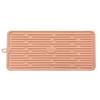 Esterilla de Drenaje de Silicona Almacenamiento de Utensilios de Cocina Esterilla Antideslizante Bandeja de Drenaje de Silicona Esterilla para Fregadero Esterilla de Secado Esterilla con Filtro de Agua y Jabón