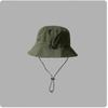 Sombrero de Senderismo para Hombre con Ala Ancha, Protección Solar de Verano, Sombrero de Sol Transpirable de Malla Casual, Sombrero de Ala Ancha para Exteriores