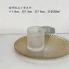 Série Azul Royal Decorações de Vitrine para Banquete Familiar Copo de Água de Grande Capacidade Excedente de Presente Taça de Sobremesa