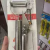 Aço inoxidável multi-função descascador de três peças cozinha multi-uso Gadget Pato grampo de cabelo frutas peeling ralador