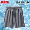 Pantalones Cortos Deportivos, Rectos Holgados para Correr en la Playa, Pantalones Cortos de Cinco Puntos de Secado Rápido para Hombre, Transpirables de Verano, Directo de Fábrica, en Stock