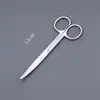 Tesoura de Gaze Toda em Aço, Tesoura para Gesso, Tesouras Pequenas Domésticas, Tesoura Cirúrgica para Gaze de Ensino, Tesoura para Remover Suturas, Tesouras de Beleza