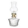 Lâmpada de escultura 18cm decoração sala de estar quarto atmosfera luz noturna lâmpada de iluminação de emergência lâmpada de querosene de vidro retrô