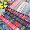 Tecido Tradicional Zhuang Tecido de Brocado Zhuang Estilo Étnico Jacquard Pano Zhuang DIY Roupa Adorno de Cabeça Roupas Toalha de Mesa para Conferência