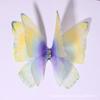 (Precio Completo) Nuevas Alas de Mariposa de Tul Tridimensionales de Doble Capa de 5 cm Accesorios para Pasador de Estilo Antiguo Hechos a Mano para DIY Materiales de Aguja
