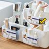 Caja de Almacenamiento para Puerta Lateral de Refrigerador Estilo Japonés Cocina Colgante Bolsa para Salsa de Vinagre Mostaza Caja de Acabado Caja de Almacenamiento para Bolsas de Condimentos para Objetos Pequeños