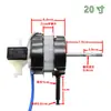 Motores universais para todas as marcas de ventiladores elétricos, motores mecânicos para ventiladores de chão e conjuntos de cabeça para ventiladores de mesa com oscilação