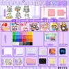 Kit Completo de Materiais DIY Pindoudu com Ferramentas, Ferro, Contas de Fusão Tridimensionais 3D em Caixa Brinquedo Educacional
