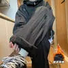 Calça corta-vento à prova de chuva, à prova de vento e à prova d'água nível tempestade, masculina, para primavera e outono, perna reta, secagem rápida para atividades ao ar livre, calça de caminhada estilo americano, calça de trabalho funcional