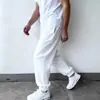 2026 Novas Calças de Moletom Casuais Largas Moda Versátil Calças Casuais Longas Calças Jogger Cor Sólida Com Veludo Skinny