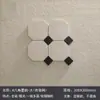 Azulejos de mosaico de cuerpo completo de alta gama, estilo retro, diseño de lujo ligero italiano, adecuados para paredes de fondo, cocinas, baños y comedores; azulejos de piso antideslizantes