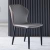 Silla de comedor moderna, sencilla, ligera y de lujo para el hogar, con respaldo para café, hotel, mesa de comedor nórdica, silla de ocio, silla de negociación