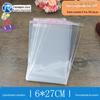 OPP auto-adesivo saco 6*27 cm 6 Silk slender saco de jóias saco de embalagem transparente saco de plástico saco de plástico atacado 100 peças