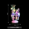 Portavasos Luminoso Personalidad Creativa Bar KTV Estante para Vino Estante para Cócteles en Forma de Corazón Portavasos de Bala Luminoso LED