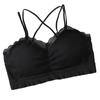 Sujetador S269 con Espalda Descubierta de Encaje para Mujer, Sujetador sin Tirantes para Chicas Jóvenes, Top Tubo de Verano, Ropa Interior tipo Chaleco Deportivo