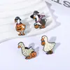 Pato Animal Lindo, Calavera de Calabaza, Nuevo Broche de Halloween, Accesorios para Ropa, Pin de Solapa, Versátil y Exquisito