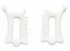 Placa Gua Sha imitação de cerâmica em formato de polegar para terapia facial, relaxamento muscular, massageador de olhos, escova de meridianos de beleza, cuidados com a saúde abdominal