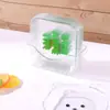 Prato descartador de ossos, prato de mesa de plástico criativo estilo japonês para uso doméstico para colocar restos de comida, prato descartador de ossos, prato pequeno de armazenamento, prato de lixo