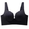 Ropa Interior Femenina Sin Costuras Tallas Grandes Transfronteriza, Los Senos Grandes Parecen Más Pequeños, Push-Up, Reducción Auxiliar de Senos, Anticaída, Expansión, Sujetador Ajustable
