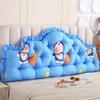 Cojín de Cabecera para Cama de Dormitorio Estilo Princesa Cama Impresa Respaldo Grande Habitación Tatami Bolsa Suave Cojín Almohada Lumbar Anticolisión