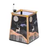 Absorvente Automático Luxo Leve Nórdico Grande Diâmetro 30+ Plantação de Árvores no Chão da Sala Paraíso Alto Pássaro Especial Vaso Grande