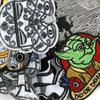 Etiqueta de bordado por computadora, adhesivo termofusible para ropa, abrigos y sombreros, accesorios DIY, insignia, parche bordado de anime, pegatinas de tela