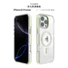 Para Apple 16 funda magnética transparente para teléfono móvil serie Macaron iPhone15pro/16promax funda para teléfono móvil