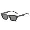 Gafas de Moda Estilo Europeo y Americano Gafas de Sol Ojo de Gato para Mujer, Gafas Versátiles Únicas de Montura Pequeña Color Jalea