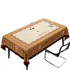 Toalha de Mesa Maillard Puppy 2026 Novo Modelo Toalha de Mesa para Sala de Jantar Impermeável, Resistente a Óleo, Fácil de Limpar, Luxo Leve, Resistente ao Calor Capa para Mesa de Centro