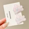 Presilhas de cabelo doces e super fofas para mulheres, presilhas laterais versáteis da moda estilo dopamina 2026, presilhas coreanas estilo ins