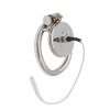 Cinturón de castidad de acero inoxidable con descarga eléctrica, tapón anal de metal, traje combinado, herramienta bipolar de pulso para juego de corte trasero Yin frontal masculino
