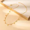 Colar Cruz do Sol Geométrico Tendência Europeia e Americana Simples e Requintado Não Desbota Aço Inoxidável Cravejado com Diamantes Vários Acessórios para Mulheres
