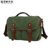Bolsa de Ombro de Lona Retrô Bolsa para Câmera de Fotografia Bolsa Transversal Masculina Venda Direta do Fabricante Pequena Bolsa de Ombro Transfronteiriça Bolsa de Peito