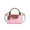 Bolso Dumpling Mini de Moda Nicho para Mujer Bolso de Hombro Cruzado de Nailon Texturizado Impermeable Esencial para Ropa de Trabajo