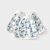 Top para Bebé Recién Nacido, Ropa Estilo Monje para Bebés, Estilo Delgado de Algodón de Oxígeno Helado Sin Costuras con Espalda Abierta en Verano, Ropa de Dormir para Recién Nacidos, Ropa para Aire Acondicionado de Mes Completo
