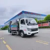 Caminhão de lixo híbrido plug-in com caixa de carga selada de alta resistência, zero emissões, para a coleta e compactação de resíduos domésticos em áreas cênicas e ruas urbanas