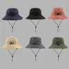 Sombrero de Pescador Impermeable Delgado de Secado Rápido para Exteriores en Verano para Mujer, Sombrero de Sol que se Puede Guardar en una Bolsa, Sombrero Portátil de Protección Solar para Montañismo